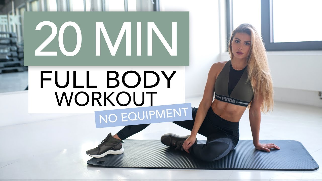 image 0 20 Min Full Body Workout // No Equipment : Pamela Reif
