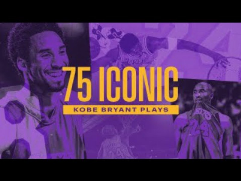 75 Iconic Kobe Bryant Plays