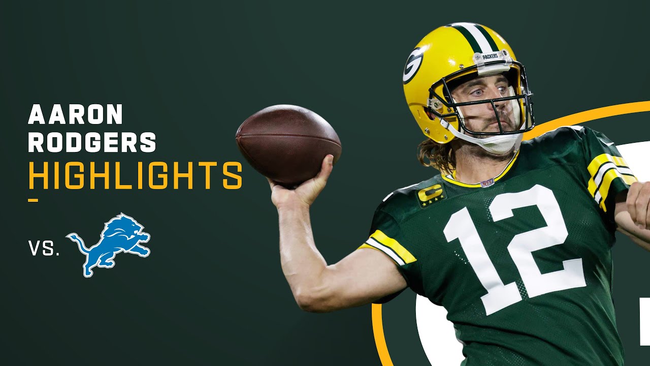 image 0 Aaron Rodgers Gets The Last Dance Back On Track! Vs Lions : Week 2 Highlights