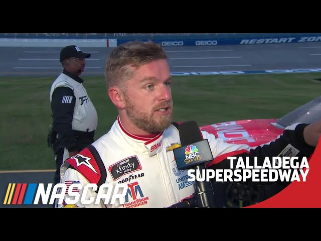 image 0 Allgaier 'we Did What We Needed To Do' In The Nascar Playoffs Race At Talladega