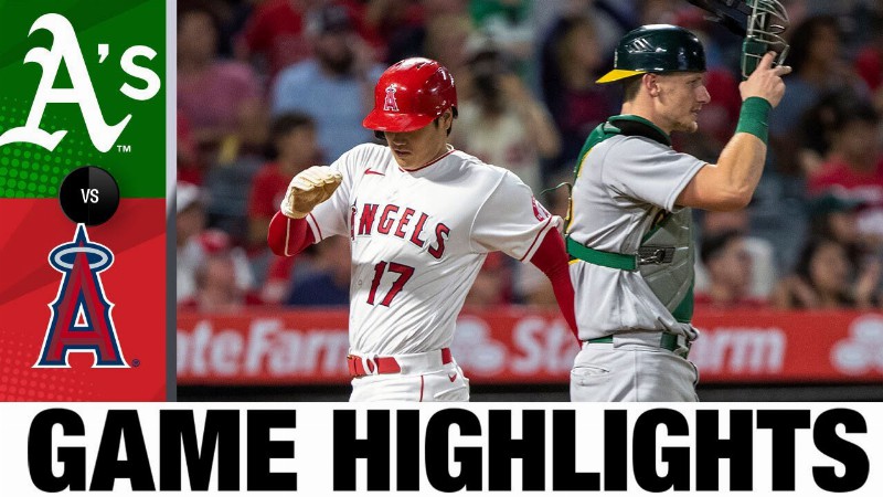 A's Vs. Angels Game Highlights (9/28/22) : Mlb Highlights