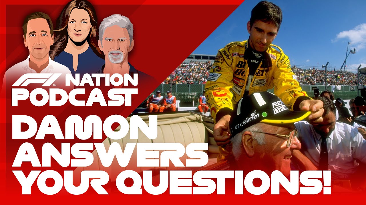 image 0 Ask Damon Special Part 1! Murray Walker Pre-race Food Helmet Swaps And More : F1 Nation Podcast