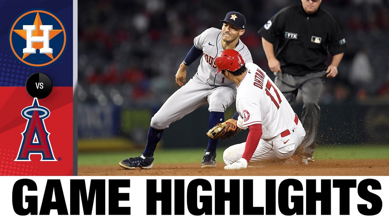 image 0 Astros Vs. Angels Game Highlights (9/23/21) : Mlb Highlights