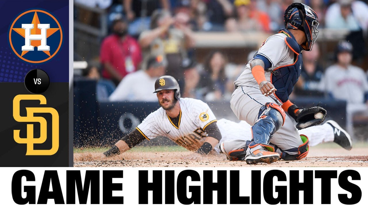image 0 Astros Vs. Padres Game Highlights (9/4/21) : Mlb Highlights