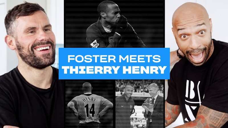Ben Foster Meets Thierry Henry : The Arsenal Invincibles Management & Punditry : Prime Video Sport