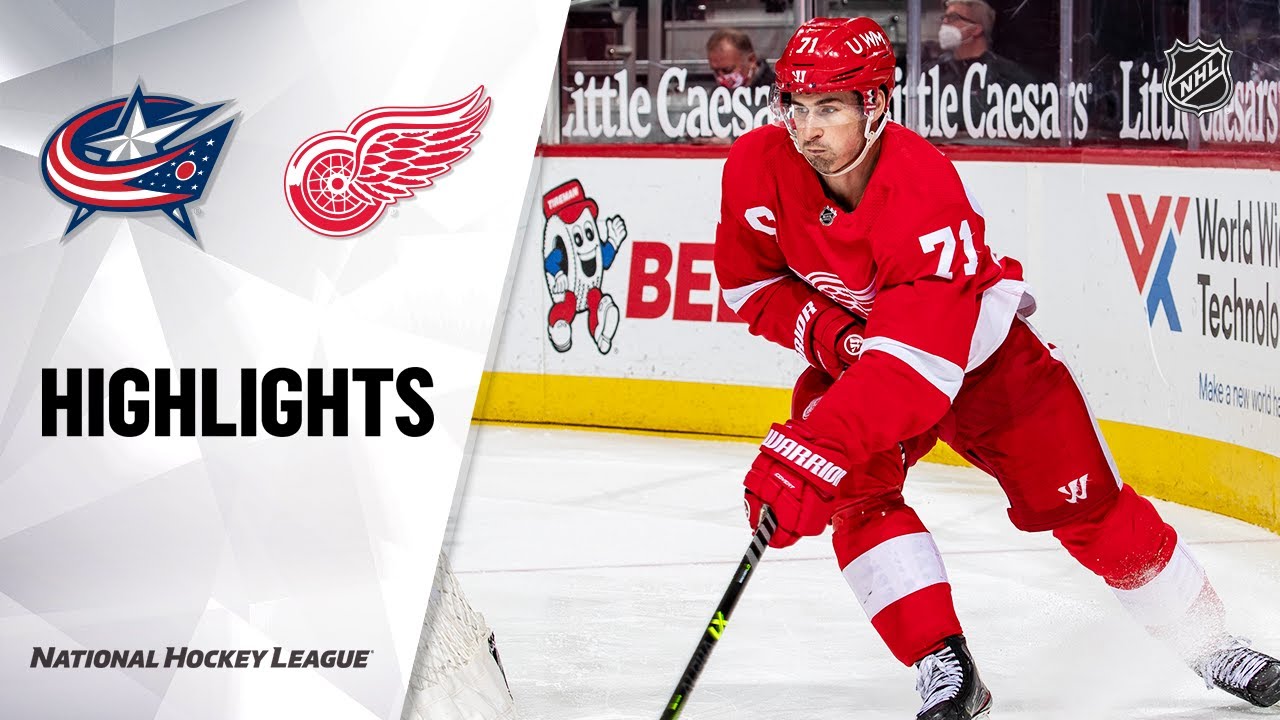 image 0 Blue Jackets @ Red Wings 10/2/21 : Nhl Highlights