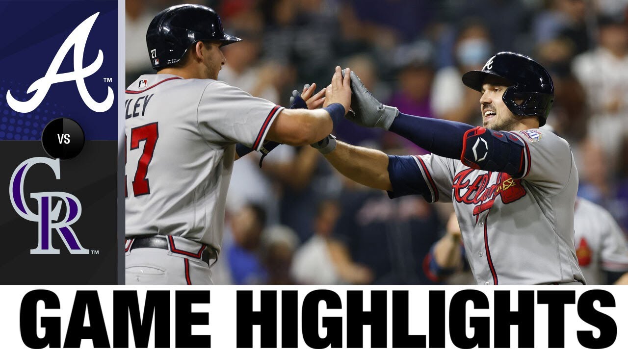 image 0 Braves Vs. Rockies Game Highlights (9/2/21) : Mlb Highlights