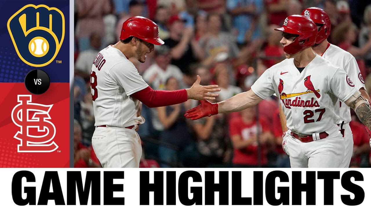image 0 Brewers Vs. Cardinals Game Highlights (8/19/21) : Mlb Highlights