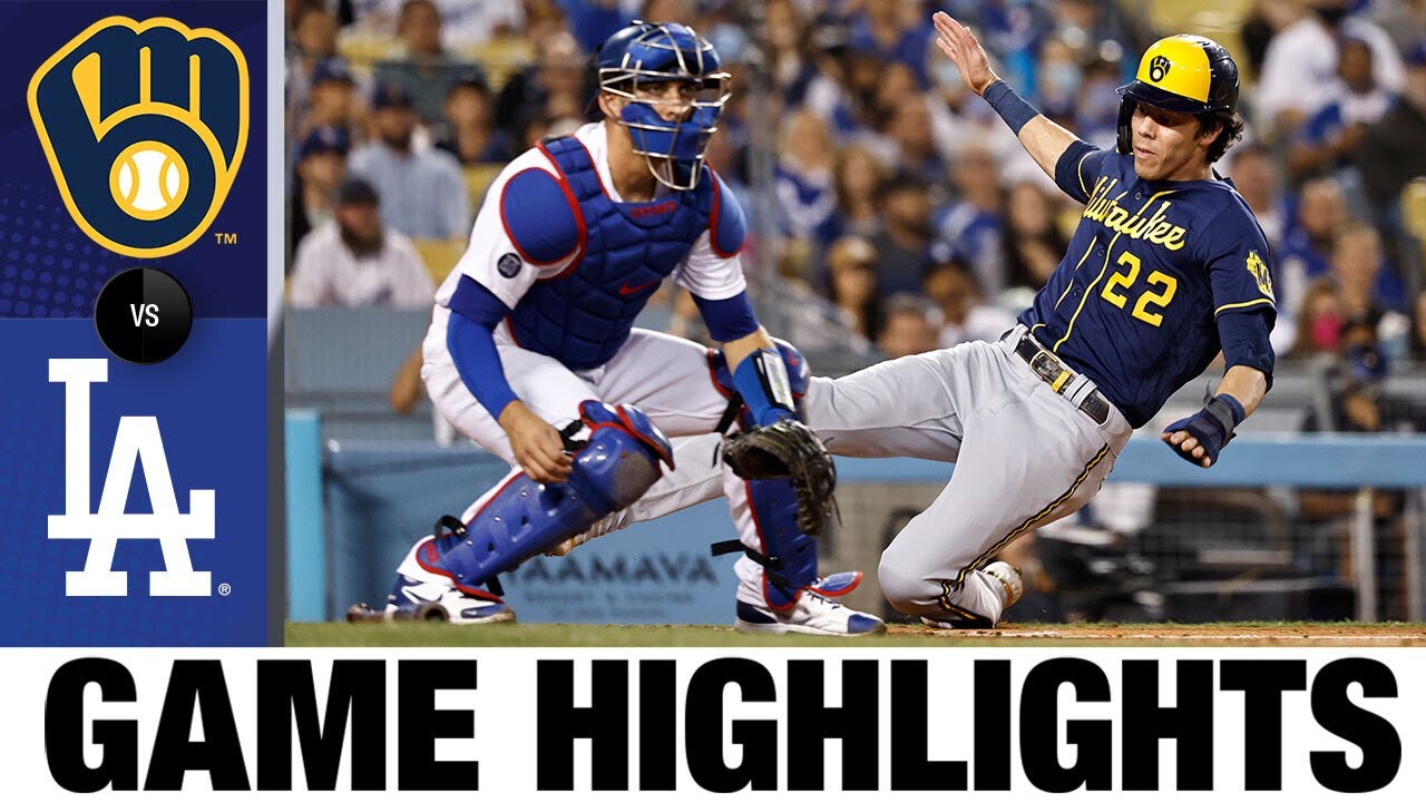 image 0 Brewers Vs. Dodgers Game Highlights (10/1/21) : Mlb Highlights