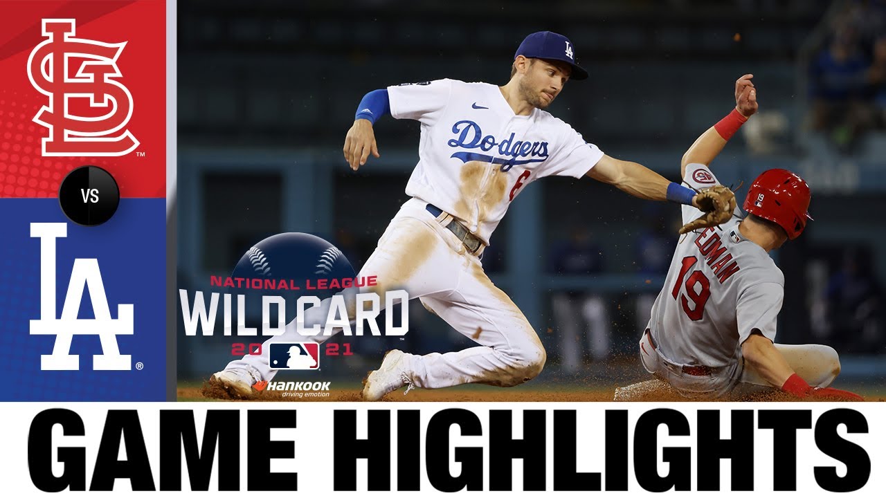 image 0 Cardinals Vs. Dodgers Nl Wild Card Game Highlights (10/6/21) : Mlb Highlights
