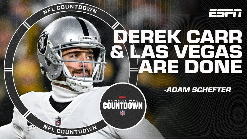 Derek Carr & The Raiders Are Done! - Adam Schefter On Raiders Exploring Trade Offers : Nfl Countdown