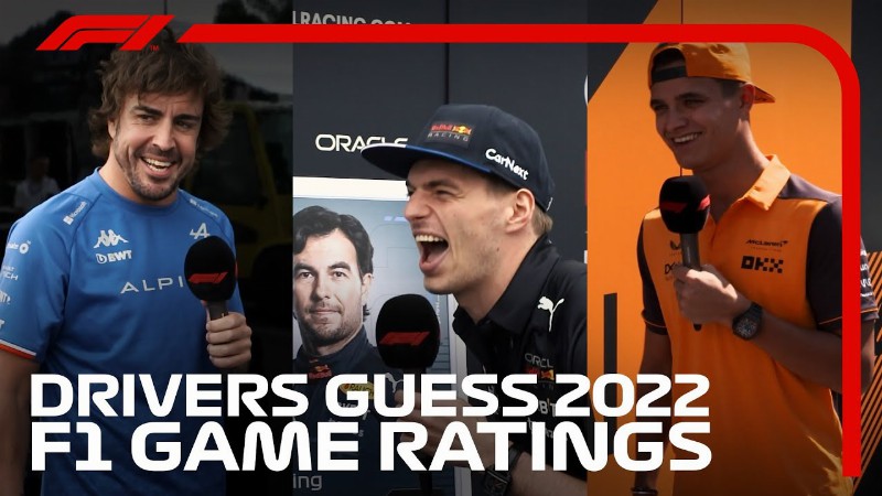 Drivers Guess Their Team Mates' F1 22 Rankings!