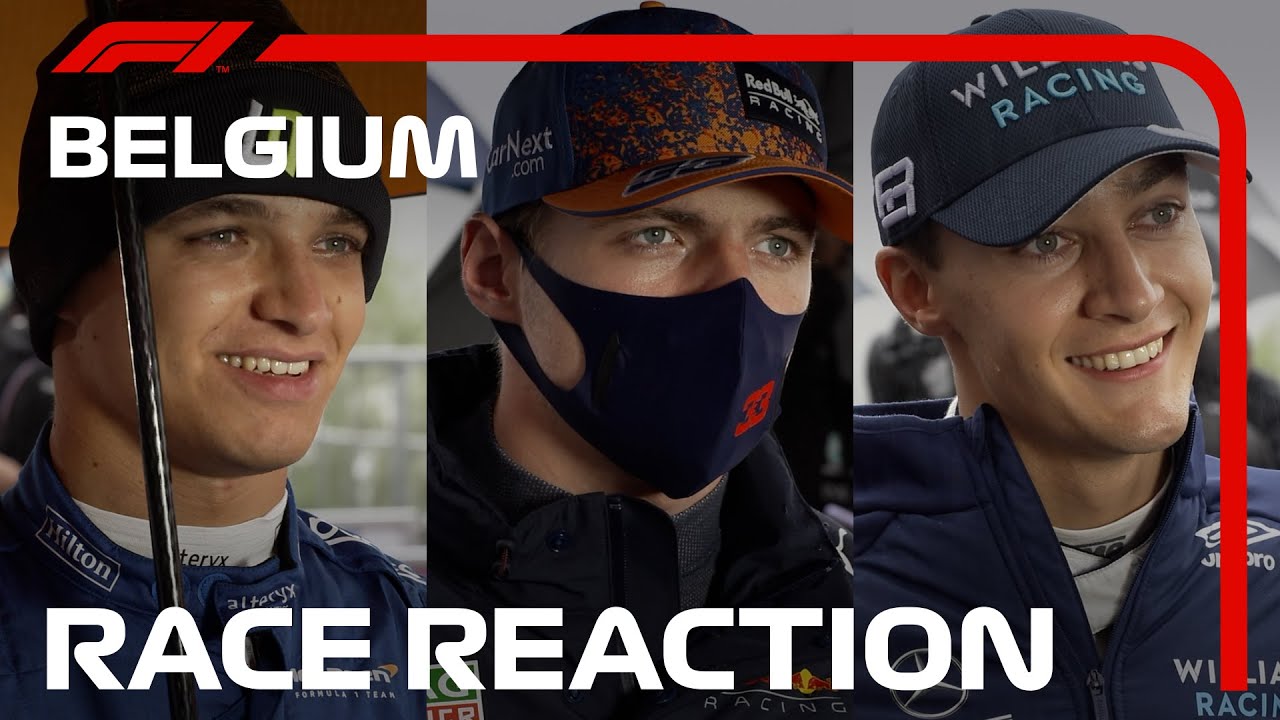 image 0 Drivers React To Rain-shortened Race At Spa : 2021 Belgian Grand Prix