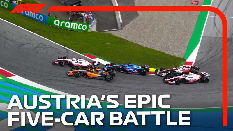 Epic Five-car F1 Battle In Austria! : 2022 Formula 1 Season