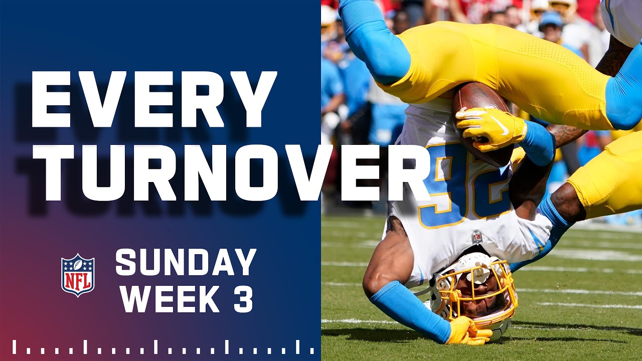 image 0 Every Turnover From Sunday Week 3 : 2021 Nfl Highlights