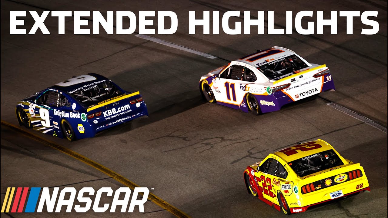 image 0 Extended Highlights From Richmond - Joe Gibbs Racing Flexes Its Muscle Again In The Playoffs- Nascar