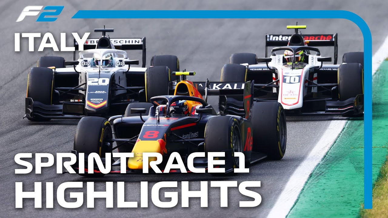 image 0 F2 Sprint Race 1 Highlights : 2021 Italian Grand Prix