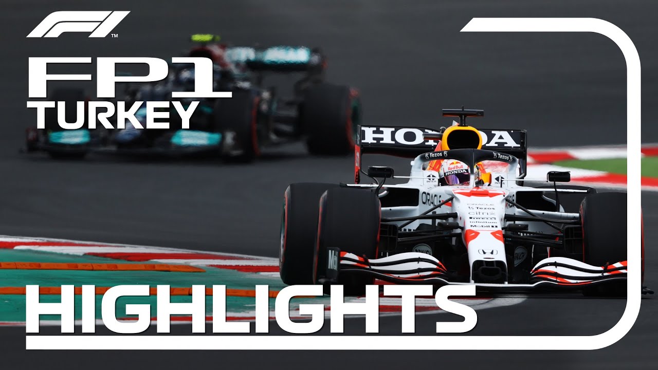 image 0 Fp1 Highlights : 2021 Turkish Grand Prix