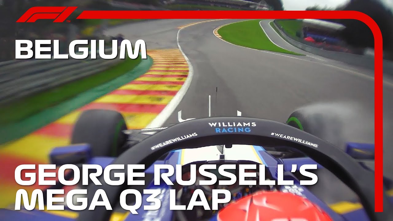 image 0 George Russell's Mega Q3 Lap : 2021 Belgian Grand Prix