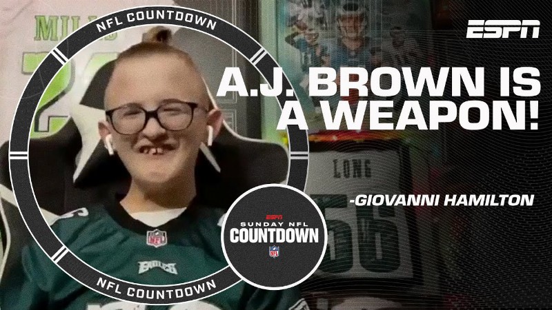 Giovanni Hamilton: The Eagles Are Winning It All This Year! : Sunday Nfl Countdown