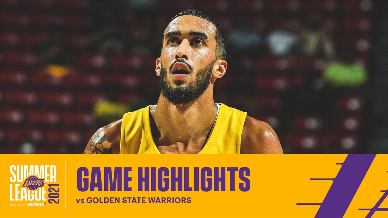 image 0 Highlights : Trevelin Queen (21 Pts 5 Reb 4 Stl) Vs Golden State Warriors : Lakers Summer