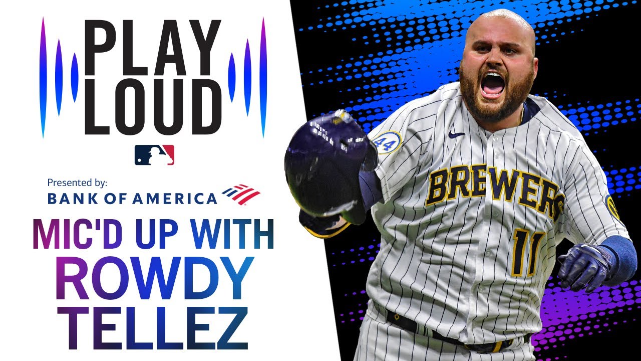 image 0 i Need A Snickers Bar : Brewers' Rowdy Tellez Mic'd Up Vs. Giants!