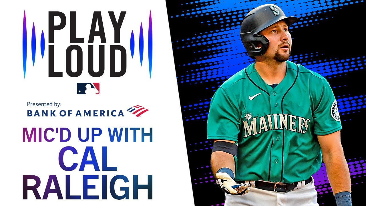image 0 i'm Amphibious! : Mic'd Up With Mariners Catcher Cal Raleigh In M's-astros Matchup!