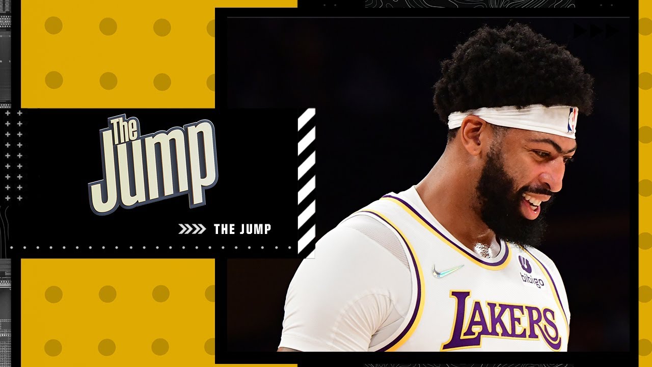 image 0 Is Anthony Davis Overreacting To The Lakers' First Preseason Game? : The Jump