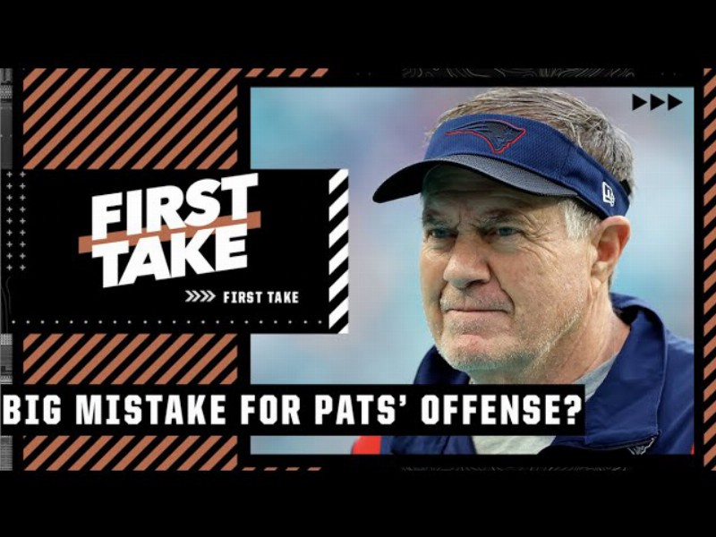 Is Bill Belichick Making A Mistake With His Offense? : First Take
