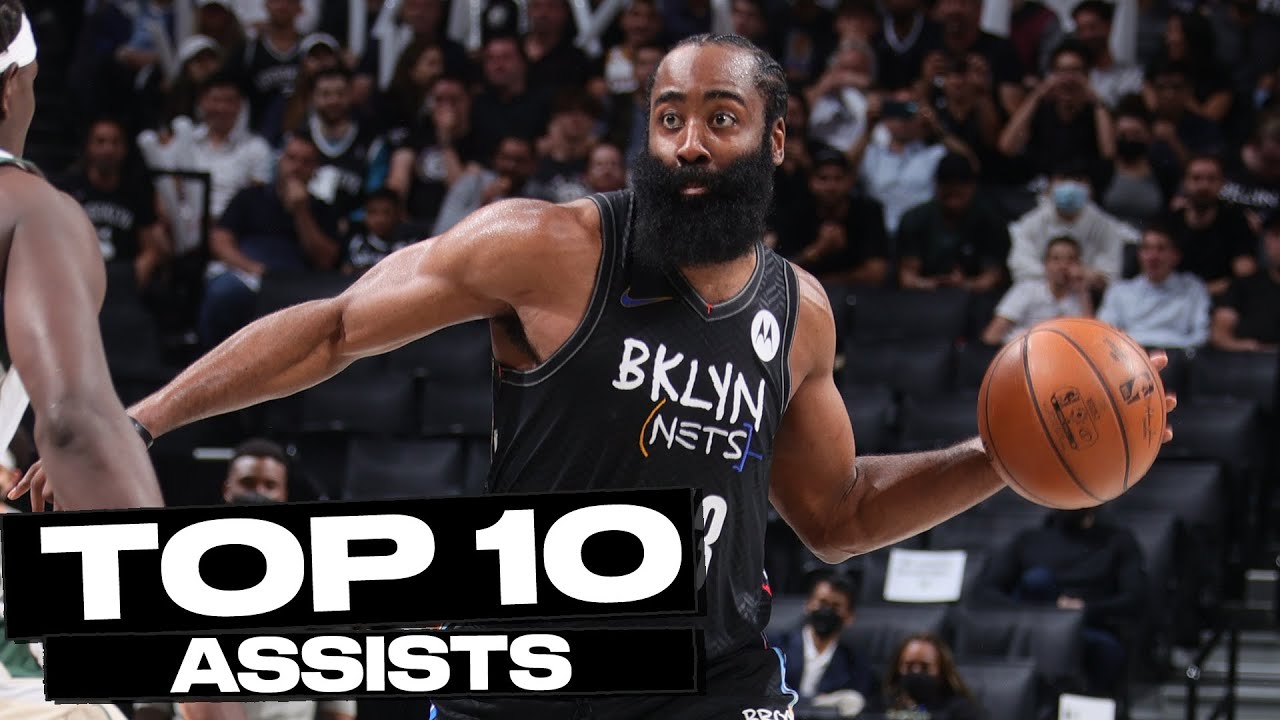 image 0 James Harden’s Top 10 Amazing Assists From The 2020-21 Nba Season! 👀
