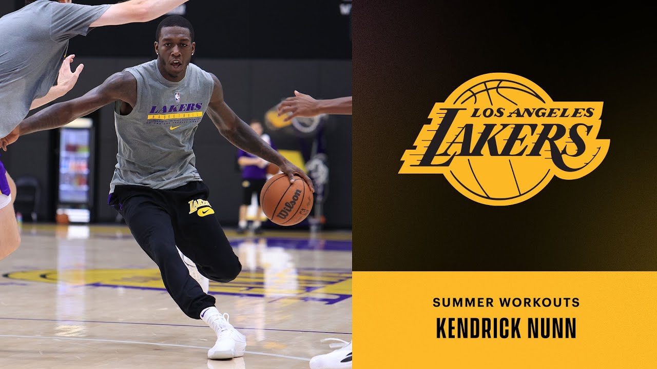 image 0 Kendrick Nunn Letting It Fly : Lakers Summer Workouts