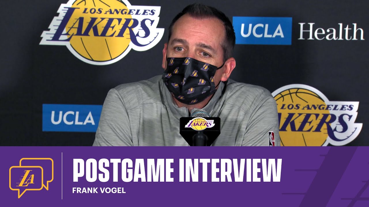 image 0 Lakers Postgame: Frank Vogel (10/10/21)