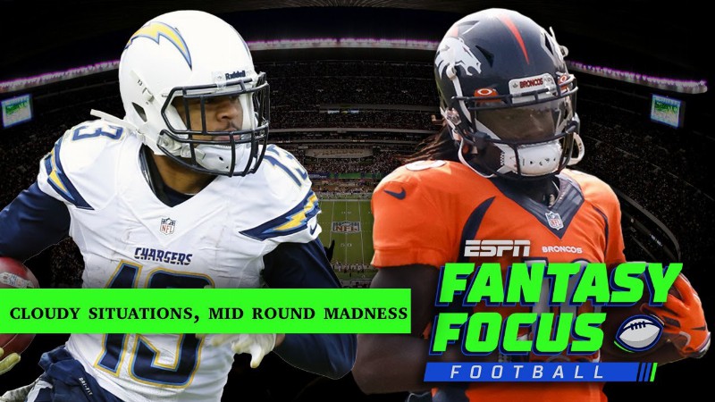 Mike Clay's Projections + Mid-round Madness 🏈 : Fantasy Focus Live!
