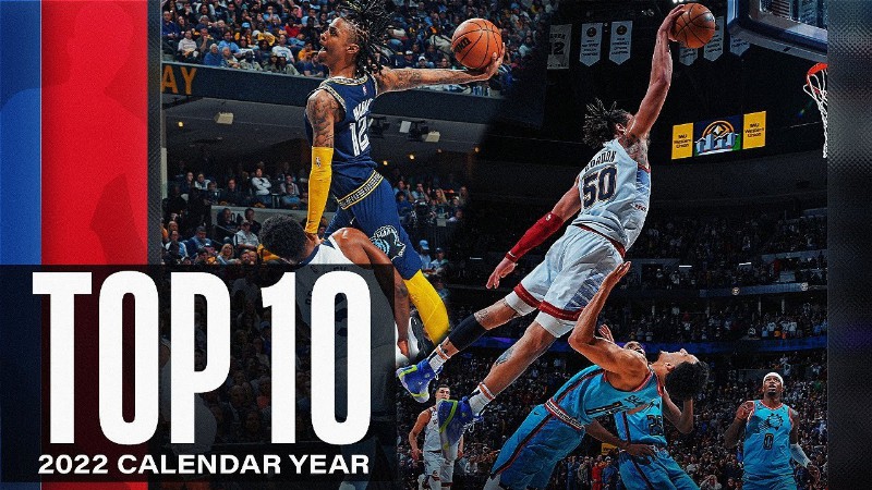 Nba Top 10 Dunks Of The Calendar Year 🔥