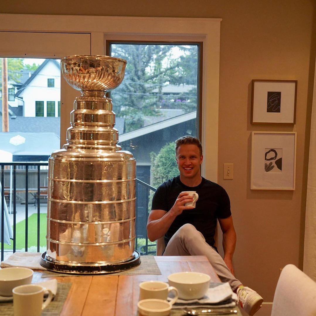NHL - Coffee and #loganoconnor22, my favorite