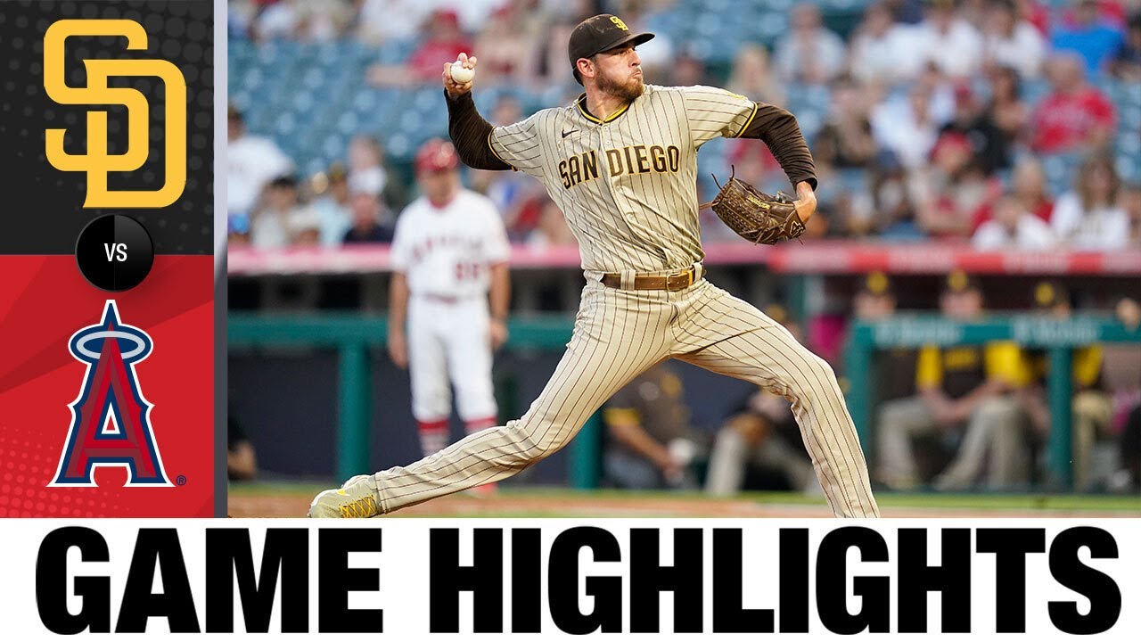 image 0 Padres Vs. Angels Game Highlights (8/27/21) : Mlb Highlights
