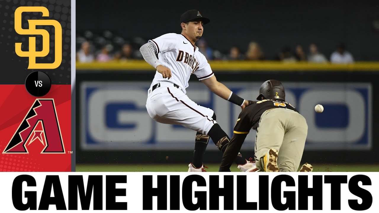 image 0 Padres Vs. D-backs Game Highlights (8/30/21) : Mlb Highlights