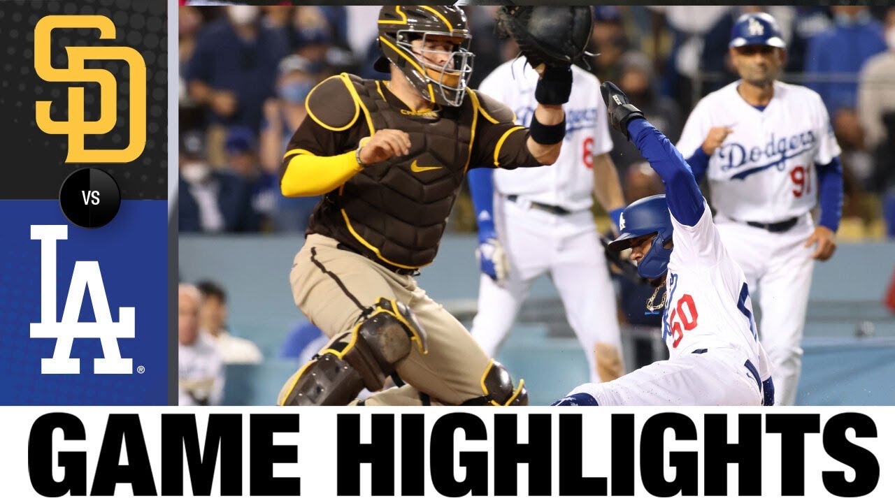 image 0 Padres Vs. Dodgers Game Highlights (9/29/21) : Mlb Highlights