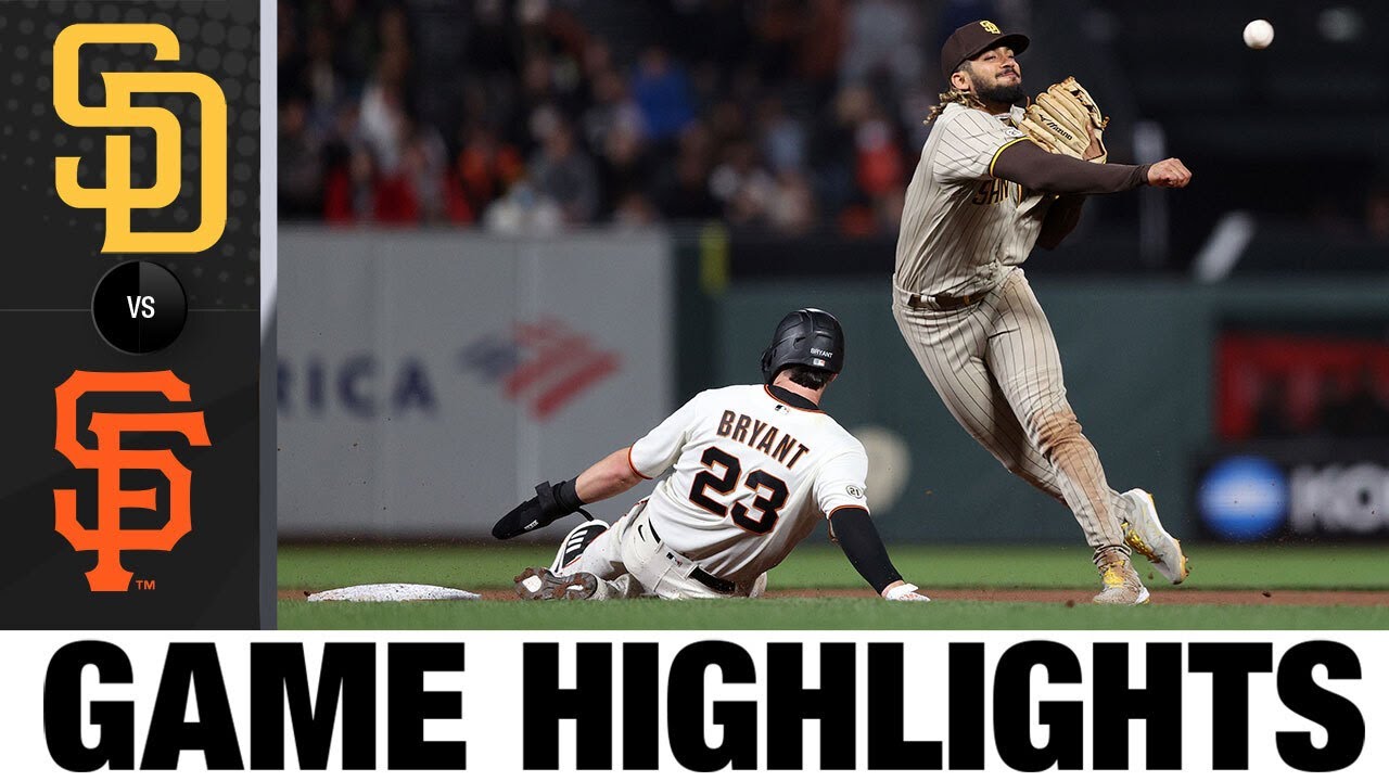 image 0 Padres Vs. Giants Game Highlights (9/15/21) : Mlb  Highlights