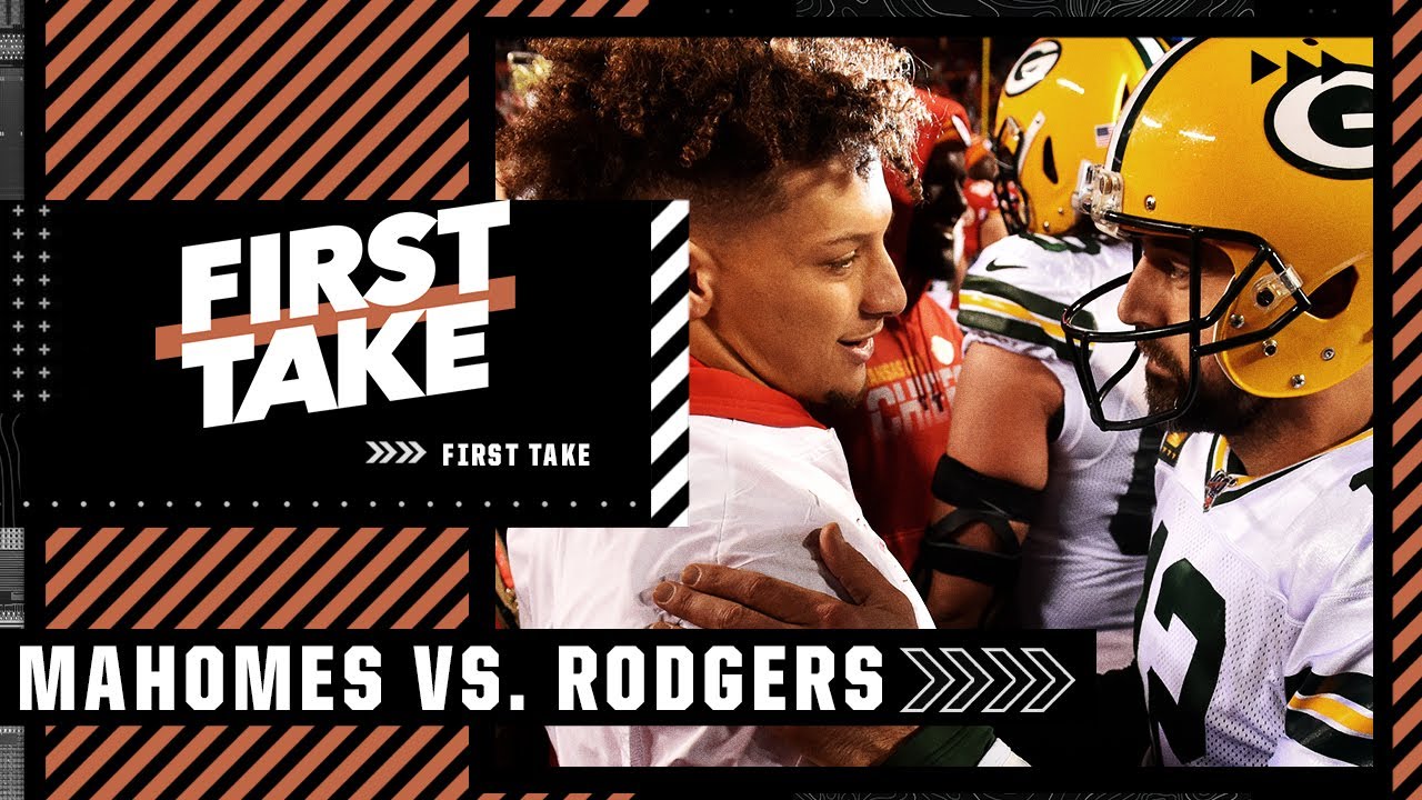 image 0 Patrick Mahomes Vs. Aaron Rodgers: Who Is The Scarier Qb? First Take Debates