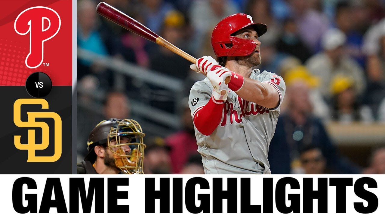 image 0 Phillies Vs. Padres Game Highlights (8/20/21) : Mlb Highlights