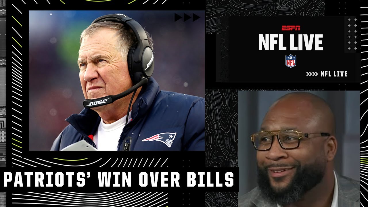 Players Beat Bill Belichick Coaches Don't! - Marcus Spears On Patriots' Win Over Bills : Nfl Live