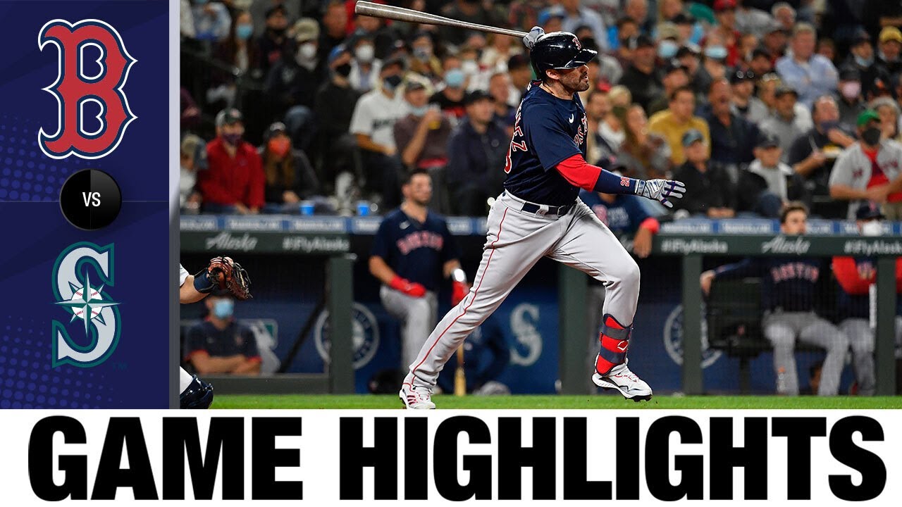 image 0 Red Sox Vs. Mariners Game Highlights (9/14/21) : Mlb Highlights
