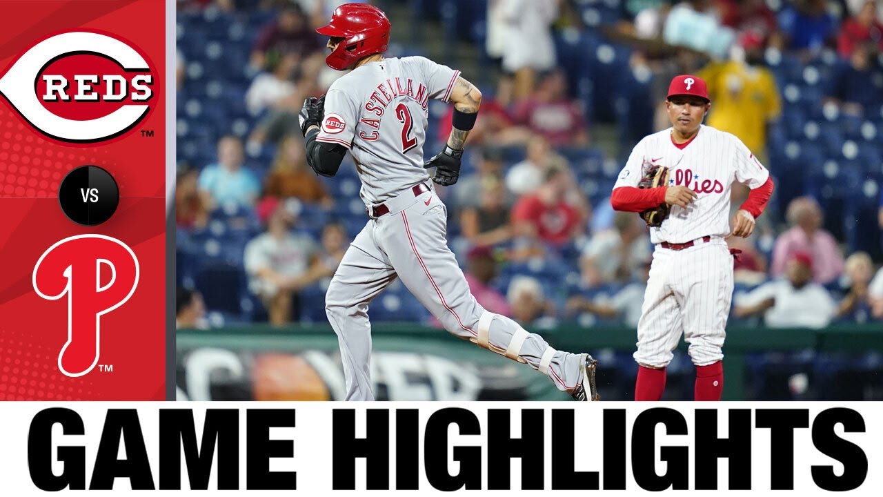 image 0 Reds And Phillies Game Highlights (8/13/21) : Mlb Highlights