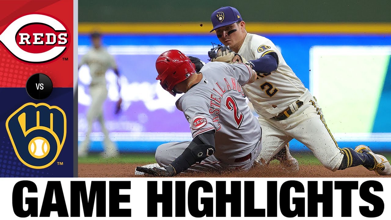 image 0 Reds Vs. Brewers Game Highlights (8/25/21) : Mlb Highlights