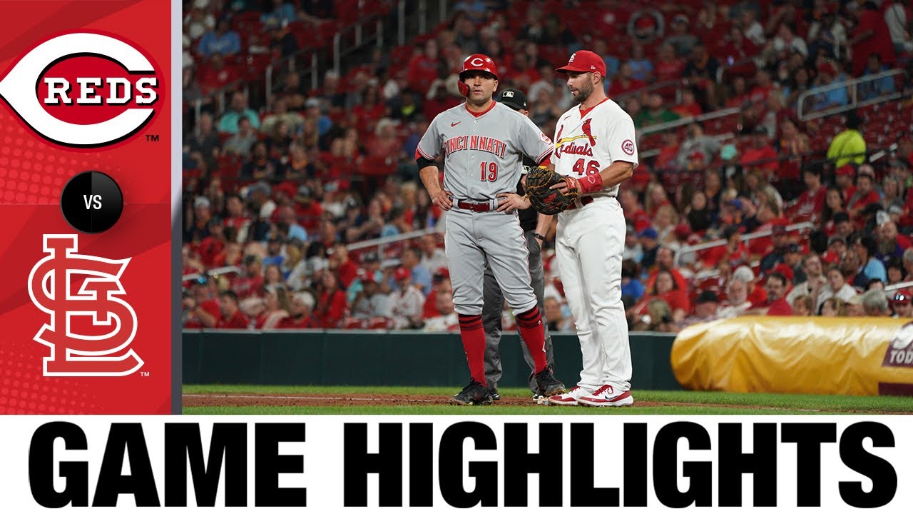 image 0 Reds Vs. Cardinals Game Highlights (9/10/21) : Mlb Highlights