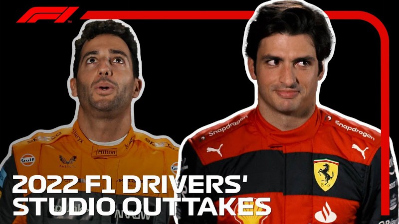The 2022 F1 Drivers And Team Principals' Hilarious Studio Outtakes!