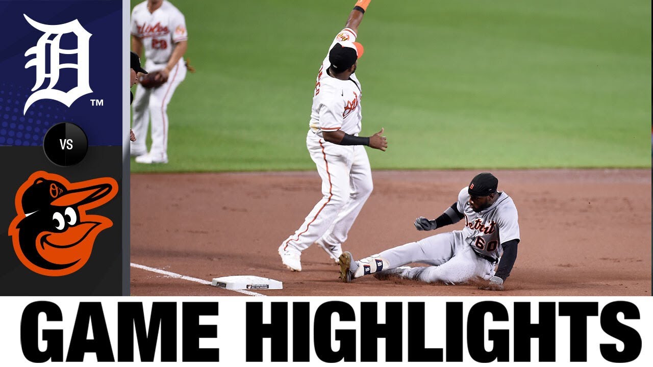 image 0 Tigers Vs. Orioles Game Highlights (8/10/21) : Mlb Highlights