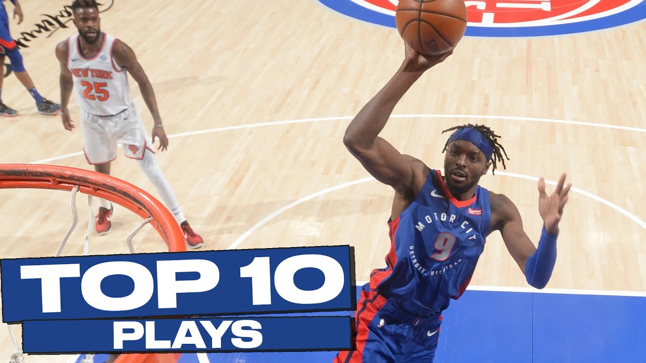 image 0 Top 10 Detroit Pistons Plays Of The Year! 🔥