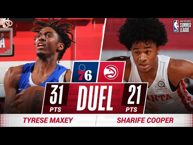 image 0 Tyrese Maxey Battles Sharife Cooper For 52 Combined Pts In Ot Thriller! 🔥